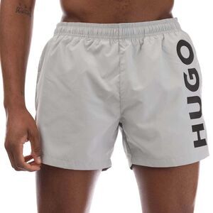 Hugo Mens Abas Logo Swim Shorts / Gray